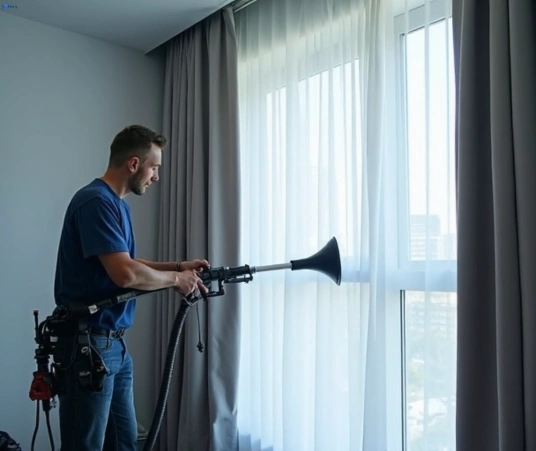 Professional drapes cleaning process tools Matty Curtain Cleaning bridgeman-downs